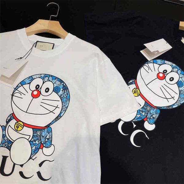 2022 men's and women's same family ucci round neck fashion brand versatile cartoon printed casual loose t-shirt, White;black
2022 men's and women's same family ucci round neck fashion brand versatile cartoon printed casual loose t-shirt, White;black
