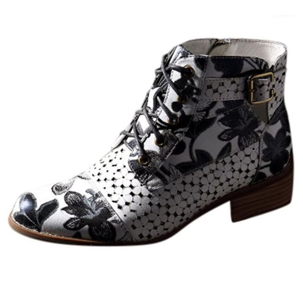 boots painting flower pattern ankle for women cow leather splicing lace-up stitching buckle strap shoes zapatos de mujer #yl51, Black
boots painting flower pattern ankle for women cow leather splicing lace-up stitching buckle strap shoes zapatos de mujer #yl51, Black