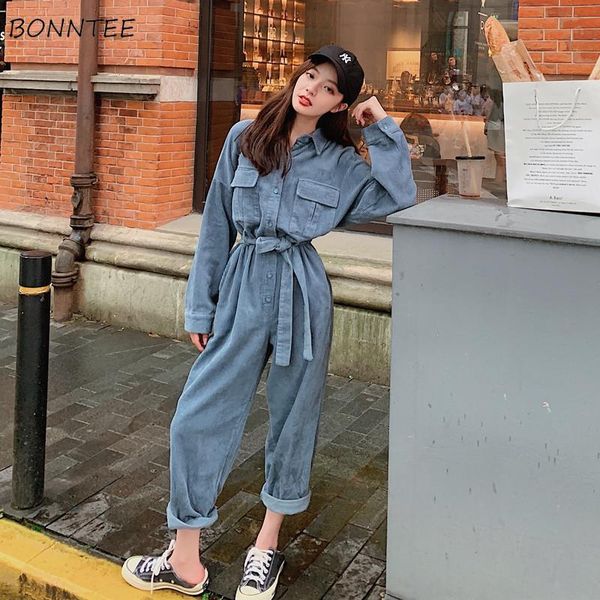 jumpsuits women vintage high waist chic lace-up bf style teens streetwear retro corduroy fall spring wide-leg femme clothes pure, Black;white
jumpsuits women vintage high waist chic lace-up bf style teens streetwear retro corduroy fall spring wide-leg femme clothes pure, Black;white