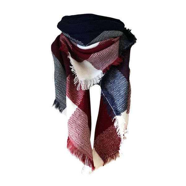 scarves & plaid blanket scarf women big square long warm tartan checked shaw classic tassel winter neck warmer, Blue;gray
scarves & plaid blanket scarf women big square long warm tartan checked shaw classic tassel winter neck warmer, Blue;gray