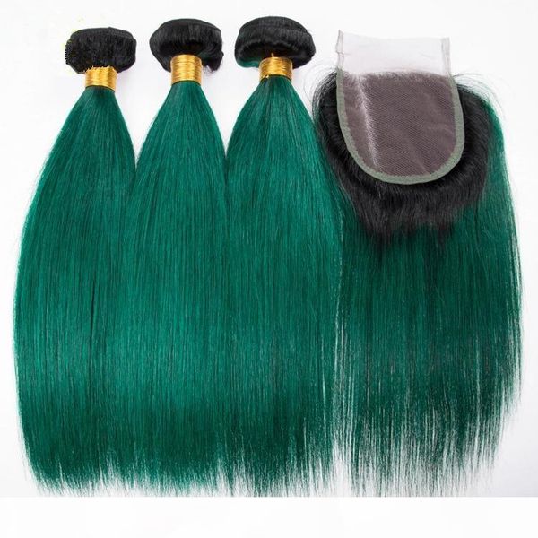 black and dark green ombre brazilian human hair 3bundles with closure straight #1b green ombre virgin hair weave with 4x4 lace closure
black and dark green ombre brazilian human hair 3bundles with closure straight #1b green ombre virgin hair weave with 4x4 lace closure