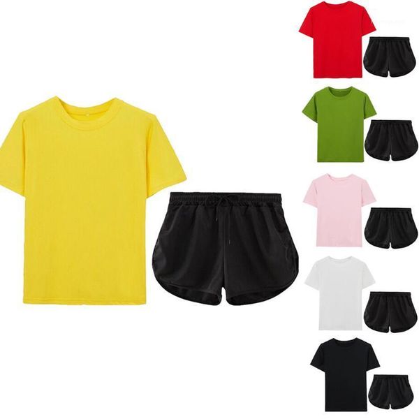 2pc new women solid sporting casual two piece set short sleeve tee t-shirt shorts fitness suit tracksuit outfit sportswear1, White
2pc new women solid sporting casual two piece set short sleeve tee t-shirt shorts fitness suit tracksuit outfit sportswear1, White