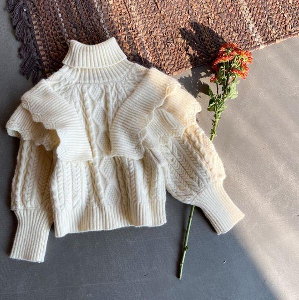 pullover 2021 girls thicken knitted ruffles sweater winter fashion full sleeve sweaters 1-7 years yt600, Blue
pullover 2021 girls thicken knitted ruffles sweater winter fashion full sleeve sweaters 1-7 years yt600, Blue