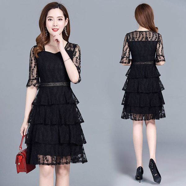 summer plus size chiffon loose half sleeve o-neck knee-length a-line solid color pink black cupcake cocktail dresses 9960 party
summer plus size chiffon loose half sleeve o-neck knee-length a-line solid color pink black cupcake cocktail dresses 9960 party