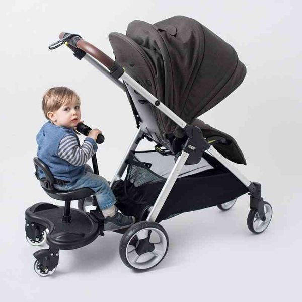 universal buggy board skateboard with seat for stroller ride on toddler strollers compatible 95% of pram a
universal buggy board skateboard with seat for stroller ride on toddler strollers compatible 95% of pram a