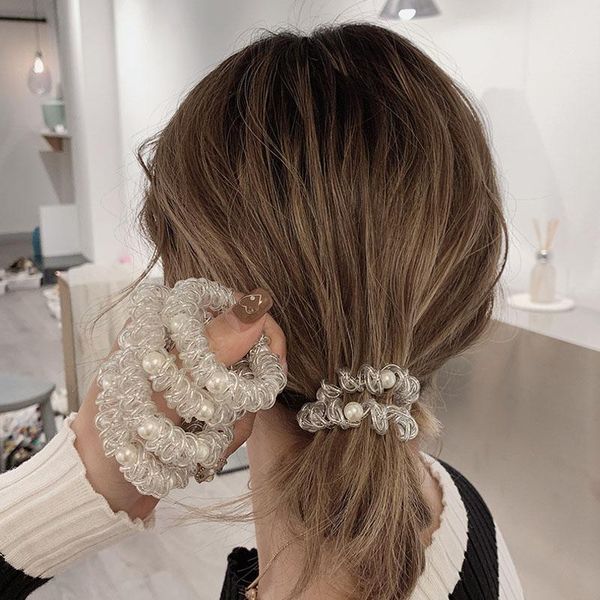 elastic hair bands girls accessories rubber headwear rope spiral ties gum braid transparent telephone wire q bbynno
elastic hair bands girls accessories rubber headwear rope spiral ties gum braid transparent telephone wire q bbynno