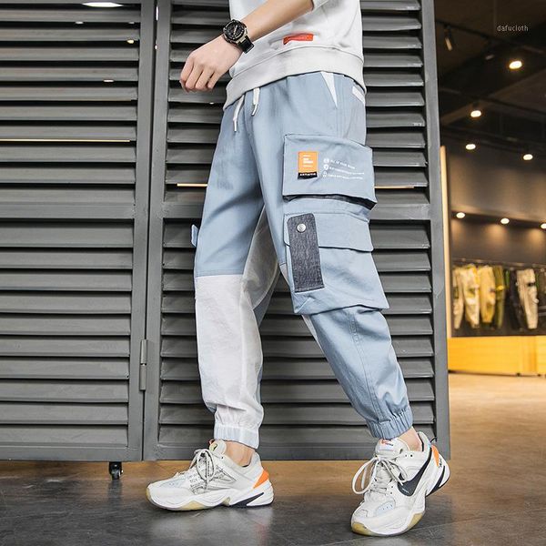 2020 new spring hip hop pants men casual cotton stitching color joggers trousers pocket streetwear pants man abz6651, Black
2020 new spring hip hop pants men casual cotton stitching color joggers trousers pocket streetwear pants man abz6651, Black