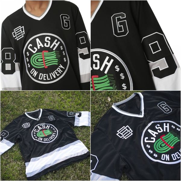cod retro 8&9 sports hockey jerseys stitched embroidery hockey jersey can be customized any number and name, Black
cod retro 8&9 sports hockey jerseys stitched embroidery hockey jersey can be customized any number and name, Black