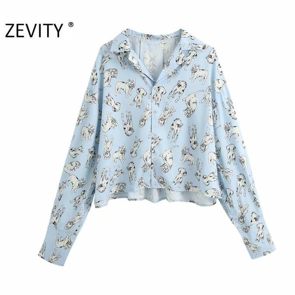 zevity новые женщины симпатичные собаки print повседневная smock блузка женщина с длинным рукавом деловая рубашка chic осенние фемининас blu, White
zevity новые женщины симпатичные собаки print повседневная smock блузка женщина с длинным рукавом деловая рубашка chic осенние фемининас blu, White