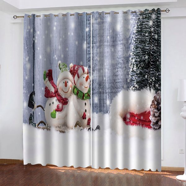 customized size luxury blackout 3d window curtains white snow christmas curtains soundproof windproof curtains
customized size luxury blackout 3d window curtains white snow christmas curtains soundproof windproof curtains
