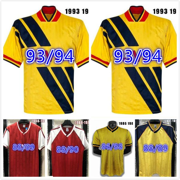 1993 1994 arsen away # merson 10 # wright 8 adams retro soccer jersey 1986 1988 football shirt, Black;yellow
1993 1994 arsen away # merson 10 # wright 8 adams retro soccer jersey 1986 1988 football shirt, Black;yellow