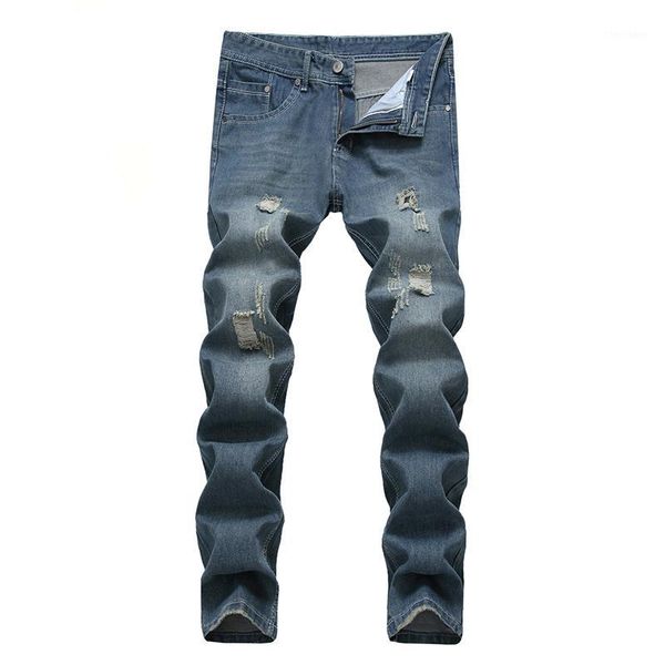 men's jeans man elastic slim denim trousers high street style male ragged ripped blue for plus size dropship1
men's jeans man elastic slim denim trousers high street style male ragged ripped blue for plus size dropship1