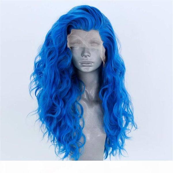 blue full lace front wig water wave colored synthetic cosplay party wigs auburn red blonde white transparent lace wig for white women, Black
blue full lace front wig water wave colored synthetic cosplay party wigs auburn red blonde white transparent lace wig for white women, Black