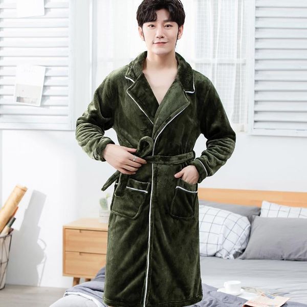soft intimate lingerie nightgown winter new flannel men sleepwear kimono bathrobe gown casual print home clothes nightwear1, Black;brown
soft intimate lingerie nightgown winter new flannel men sleepwear kimono bathrobe gown casual print home clothes nightwear1, Black;brown