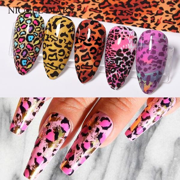 stickers & decals nail foils leopard print paper art transfer sticker plastic nails slide accessories diy, Black
stickers & decals nail foils leopard print paper art transfer sticker plastic nails slide accessories diy, Black