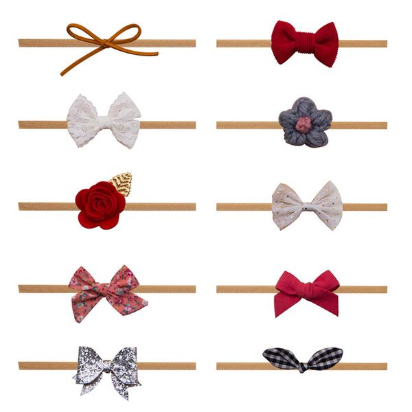 xmy 10 styles princess baby newborn girl nylon headband floral bow headbands pgraphy pros hair accessories, Slivery;white
xmy 10 styles princess baby newborn girl nylon headband floral bow headbands pgraphy pros hair accessories, Slivery;white