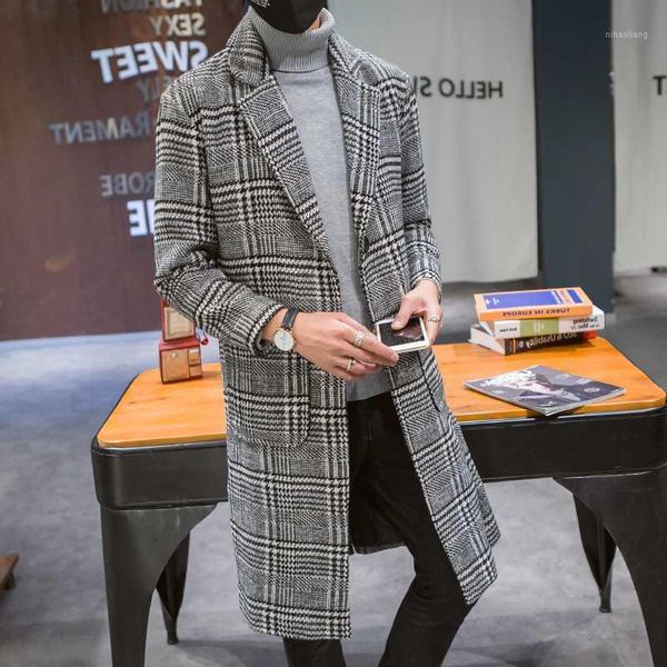 men's trench coats 2021 fashion classic plaid for men long section casual full sleeve windbreaker jacket student male coats1, Tan;black
men's trench coats 2021 fashion classic plaid for men long section casual full sleeve windbreaker jacket student male coats1, Tan;black