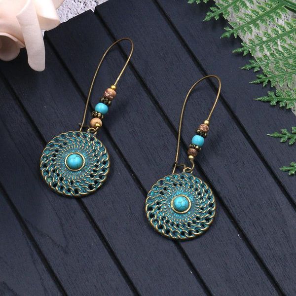 vintage beads hoop earrings with pendants for women ethnic bohemia totem round pendant drop ear cuff earrings hoop, Golden;silver
vintage beads hoop earrings with pendants for women ethnic bohemia totem round pendant drop ear cuff earrings hoop, Golden;silver