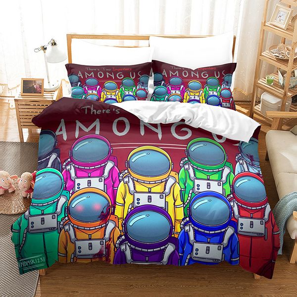 game among us bedding sets 3d cartoon digital printing three quilt cover pillowcase bedsheet cover suit duvet cover bedding sets e121005
game among us bedding sets 3d cartoon digital printing three quilt cover pillowcase bedsheet cover suit duvet cover bedding sets e121005