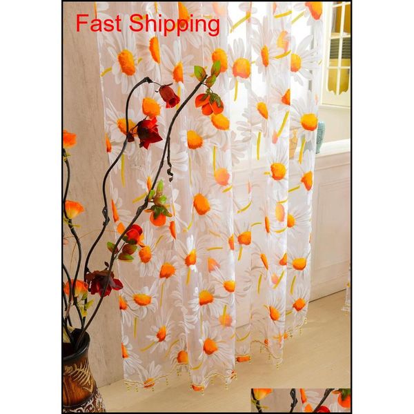 new white orange 1*2.5m sunflower voile window panel sheer tulle drapes decorative curtains for living room bed jllhdc jhhome
new white orange 1*2.5m sunflower voile window panel sheer tulle drapes decorative curtains for living room bed jllhdc jhhome