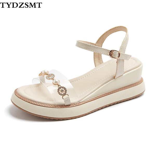sandals tydzsmt women transparent pu cool shoes summer clear chaussures femme pearl wedges sandalias mujer, Black
sandals tydzsmt women transparent pu cool shoes summer clear chaussures femme pearl wedges sandalias mujer, Black