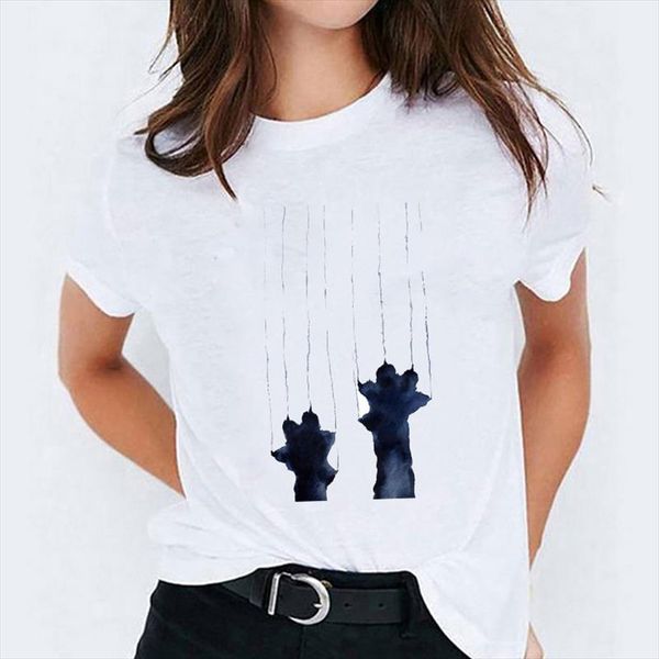 graphic t shirts for women cat paw watercolor fashion animal clothing fashion ladies print lady womens female tee t shirt, White
graphic t shirts for women cat paw watercolor fashion animal clothing fashion ladies print lady womens female tee t shirt, White