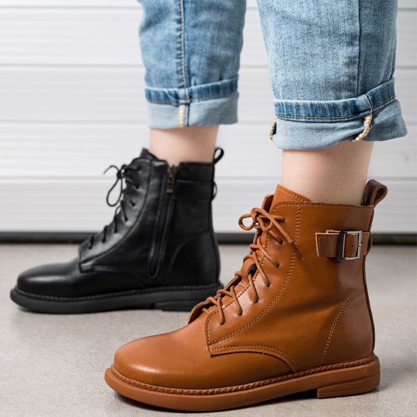 for ankle women lace up to women's short fall leather martin boots shoe designers shoes dd3b, Black
for ankle women lace up to women's short fall leather martin boots shoe designers shoes dd3b, Black