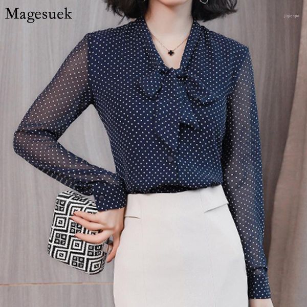 women's blouses & shirts autumn long sleeve womens and bow v-neck pullover blouse women polka dot solid chiffon 2021 ropa mujer 18641, White
women's blouses & shirts autumn long sleeve womens and bow v-neck pullover blouse women polka dot solid chiffon 2021 ropa mujer 18641, White