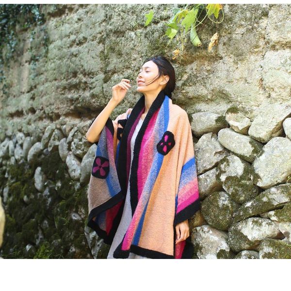 new color striped wool scarf for women in autumn and winter 2020,thickened warm national style shawl fashion wool blanket scarf, Blue;gray
new color striped wool scarf for women in autumn and winter 2020,thickened warm national style shawl fashion wool blanket scarf, Blue;gray