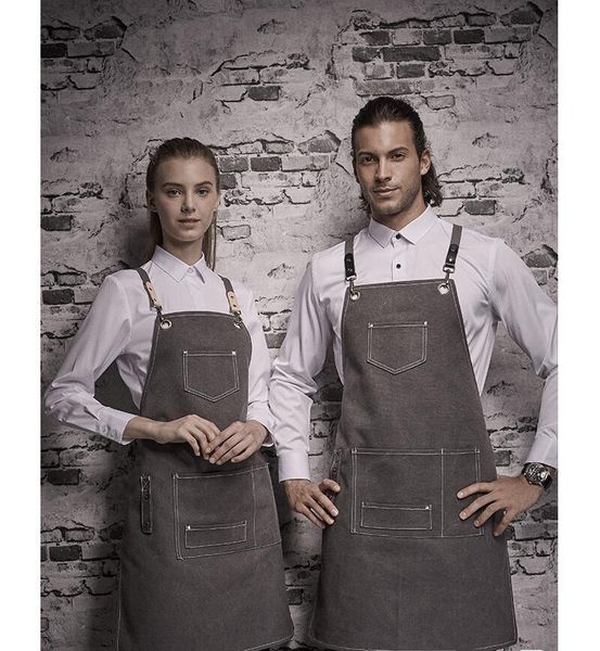 heavy duty waxed canvas work apron with tool pockets, bbq coffee bib chef kitchen apron,cross-back straps & adjustable m-l
heavy duty waxed canvas work apron with tool pockets, bbq coffee bib chef kitchen apron,cross-back straps & adjustable m-l