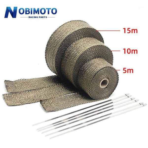 5m/10m/15m/20m motorcycles exhaust front pipe heat shield tape wrap insulation resistant downpipe with stainless ties1
5m/10m/15m/20m motorcycles exhaust front pipe heat shield tape wrap insulation resistant downpipe with stainless ties1