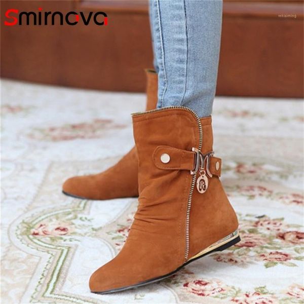 boots smirnova casual shoes 2021 big size 34-43 ankle woman low heel classic flock zipper autumn winter ladies1, Black
boots smirnova casual shoes 2021 big size 34-43 ankle woman low heel classic flock zipper autumn winter ladies1, Black