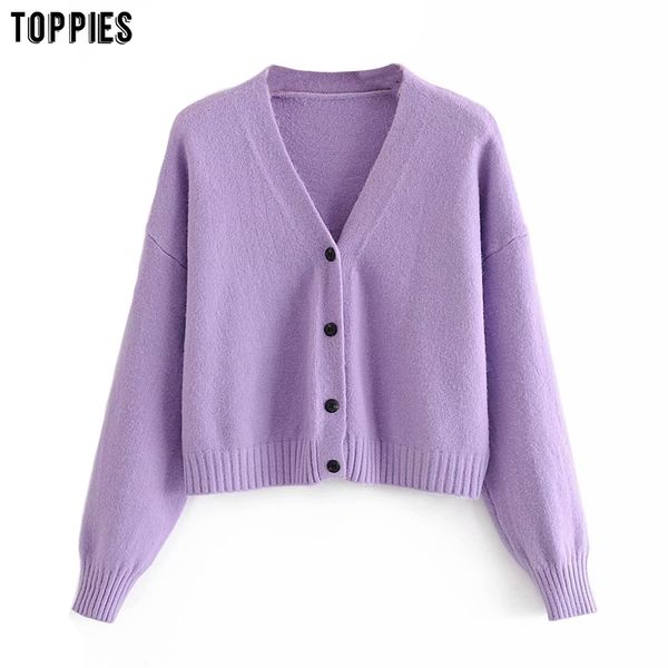 ies autumn women's cardigans violet knitted jacket single breasted v-neck cardigan sweater y200915, White;black
ies autumn women's cardigans violet knitted jacket single breasted v-neck cardigan sweater y200915, White;black
