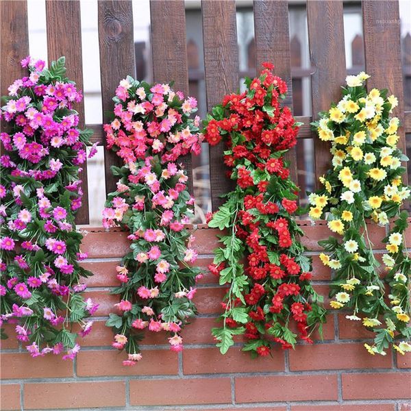 decorative flowers & wreaths artificial flower daisy vine fake wall hanging rattan plant decoration1
decorative flowers & wreaths artificial flower daisy vine fake wall hanging rattan plant decoration1