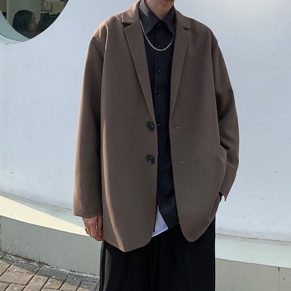 men's suits & blazers for spring and winter 2021, slim, versatile buttons, handsome suits, loose fashion, casual clothing, White;black
men's suits & blazers for spring and winter 2021, slim, versatile buttons, handsome suits, loose fashion, casual clothing, White;black