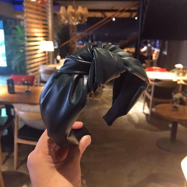 women fashion glossy pu leather wide headband leather bow knotted hair hoop female party solid color headband hair accessories q bbyehj
women fashion glossy pu leather wide headband leather bow knotted hair hoop female party solid color headband hair accessories q bbyehj
