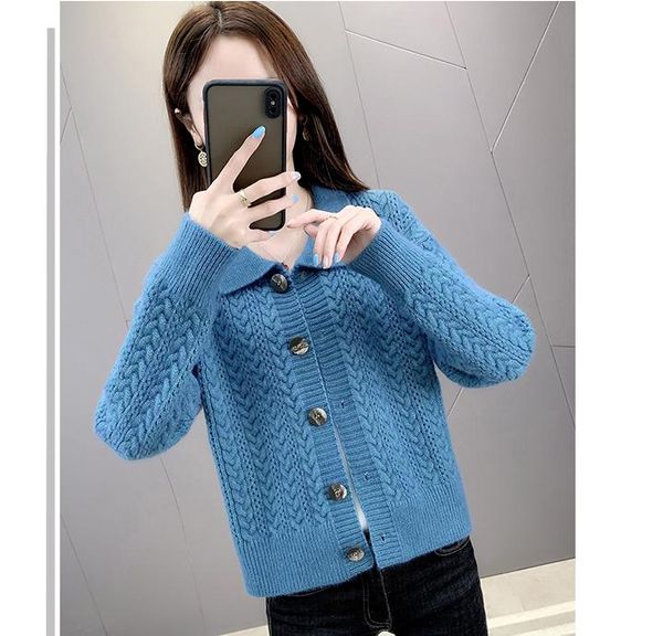 2021 spring and autumn winter with new style fashion long sleeve women's sweater coat@25, White;black
2021 spring and autumn winter with new style fashion long sleeve women's sweater coat@25, White;black