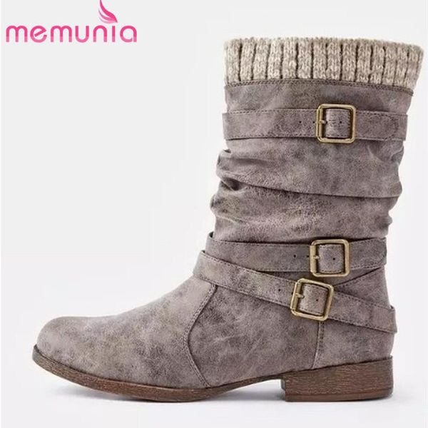 boots memunia 2021 arrival ankle women slip on buckle autumn short simple fashion low heels casual shoes woman, Black
boots memunia 2021 arrival ankle women slip on buckle autumn short simple fashion low heels casual shoes woman, Black