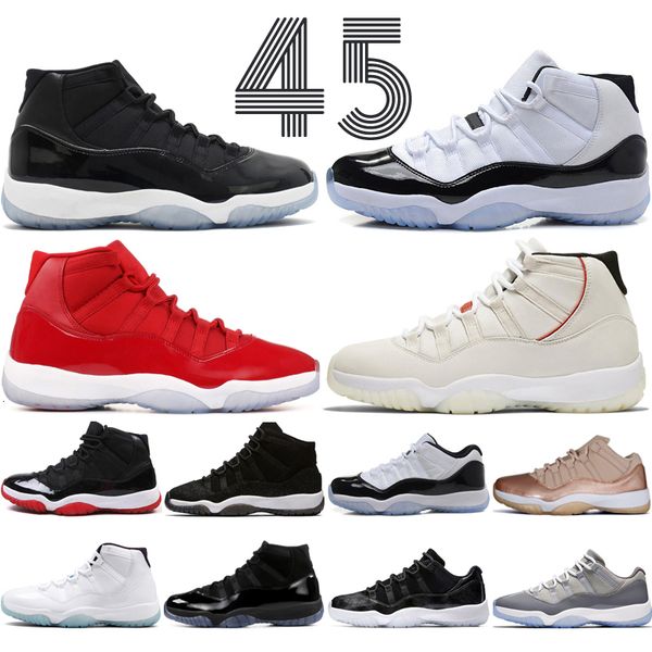 cap concord 45 tint 11s platinum and gown mens basketball shoes gym red bred barons space jams prm heiress 11 men sports sneakers, Black
cap concord 45 tint 11s platinum and gown mens basketball shoes gym red bred barons space jams prm heiress 11 men sports sneakers, Black