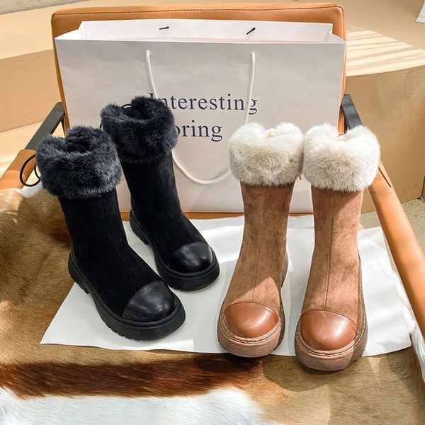 snow winter fur integrated martin women's 2020 new mid barrel thickened short boots plush cotton shoes, White;red
snow winter fur integrated martin women's 2020 new mid barrel thickened short boots plush cotton shoes, White;red