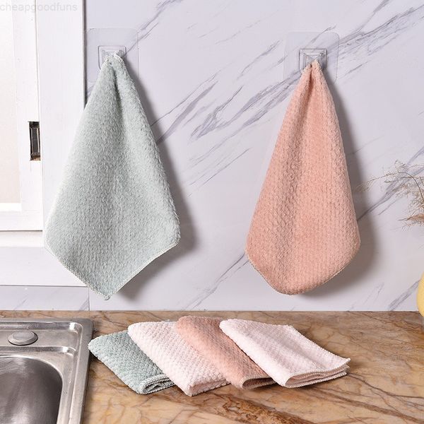 velvet color coral efficient dish cloth anti-grease magic kitchen cleaning wiping fiber washing towel
velvet color coral efficient dish cloth anti-grease magic kitchen cleaning wiping fiber washing towel