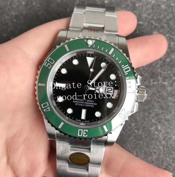 41mm green ceramic bezel black dial men's watch men automatic cal.3235 n watches 904l steel eta steel 126610 noobf dive wristwatches, Slivery;brown
41mm green ceramic bezel black dial men's watch men automatic cal.3235 n watches 904l steel eta steel 126610 noobf dive wristwatches, Slivery;brown