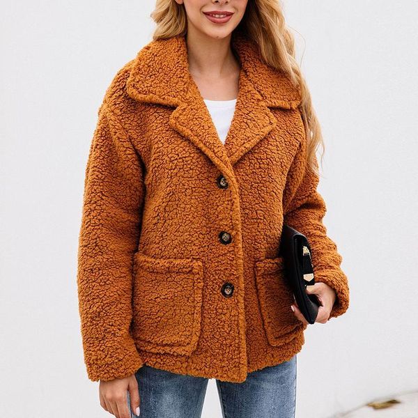 women casual winter faux fur coat jacket 2019 autumn fluffy pockets warm thick plus size teddy coat female outerwear1, Black
women casual winter faux fur coat jacket 2019 autumn fluffy pockets warm thick plus size teddy coat female outerwear1, Black