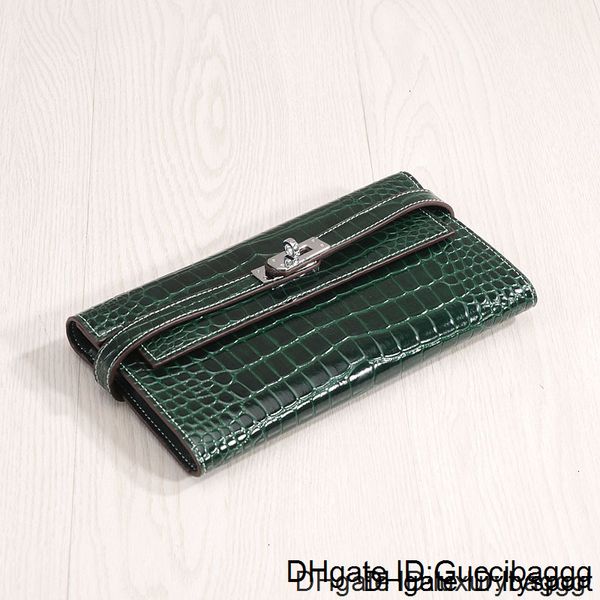 2020 the new ms. clutch leather long wallet purse clip lock crocodile kelly handbag handmade
2020 the new ms. clutch leather long wallet purse clip lock crocodile kelly handbag handmade
