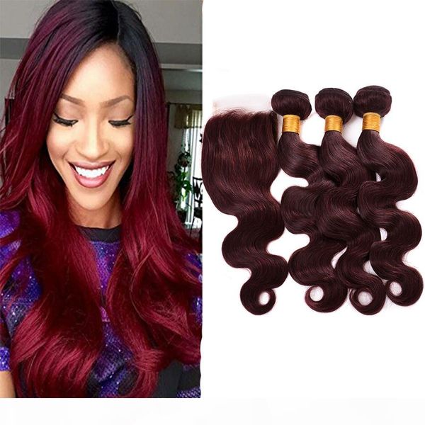 brazilian indian 99j body wave hair with closure brazilian virgin hair with lace closure 3 bundles human hair weaves with closure, Black;brown
brazilian indian 99j body wave hair with closure brazilian virgin hair with lace closure 3 bundles human hair weaves with closure, Black;brown