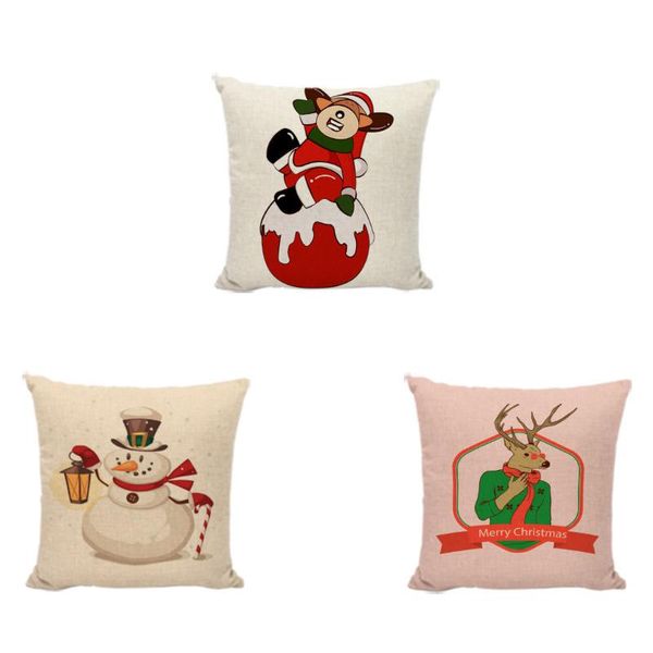 cushion/decorative pillow kawaii linen christmas pillowcase deer mr. cat snowman gift sofa lounge car seat home decoration cush
cushion/decorative pillow kawaii linen christmas pillowcase deer mr. cat snowman gift sofa lounge car seat home decoration cush