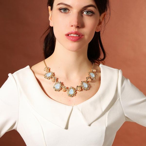 chokers geometry bohemia adjustable resin acrylic long necklace for women jewelry gold color water drop accessory, Golden;silver
chokers geometry bohemia adjustable resin acrylic long necklace for women jewelry gold color water drop accessory, Golden;silver