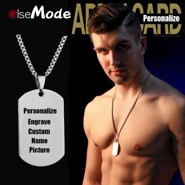 pendant necklaces elsemode personalize engrave name picture necklace nameplate custom choker stainless steel men women diy jewelry gift, Silver
pendant necklaces elsemode personalize engrave name picture necklace nameplate custom choker stainless steel men women diy jewelry gift, Silver