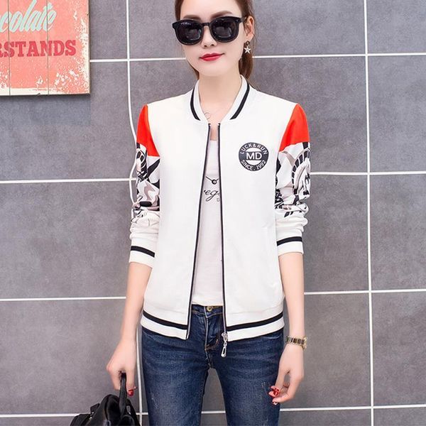 new jackets women 2020 fashion spring women's print retro basic jacket thin bomber female slim jacket outwear clothing, Black;brown
new jackets women 2020 fashion spring women's print retro basic jacket thin bomber female slim jacket outwear clothing, Black;brown