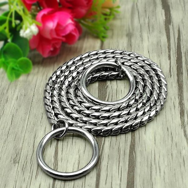 durable dog chain collar solid snake p chock collars leash strong training choker for small mudium large dogs k9 wmthie
durable dog chain collar solid snake p chock collars leash strong training choker for small mudium large dogs k9 wmthie